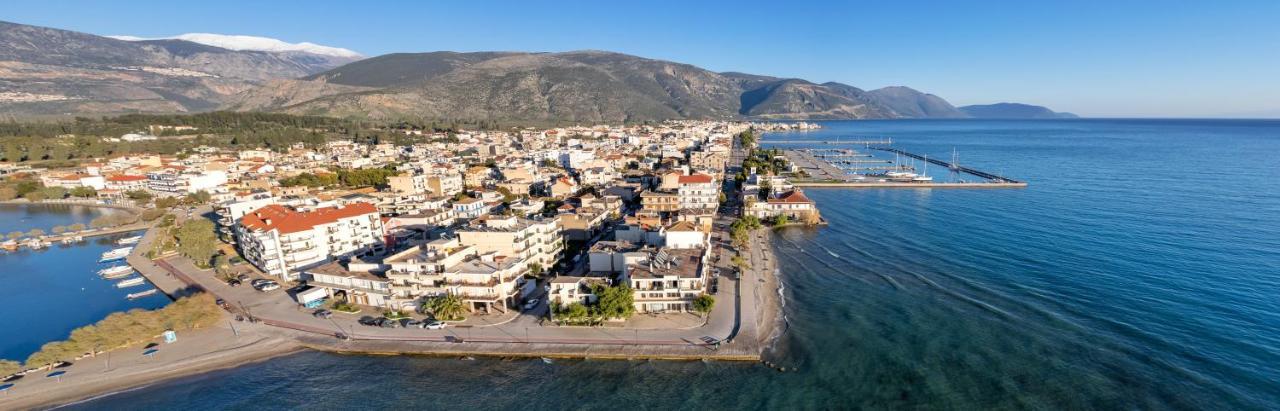 Beach House In Itea-Delphi Exterior foto