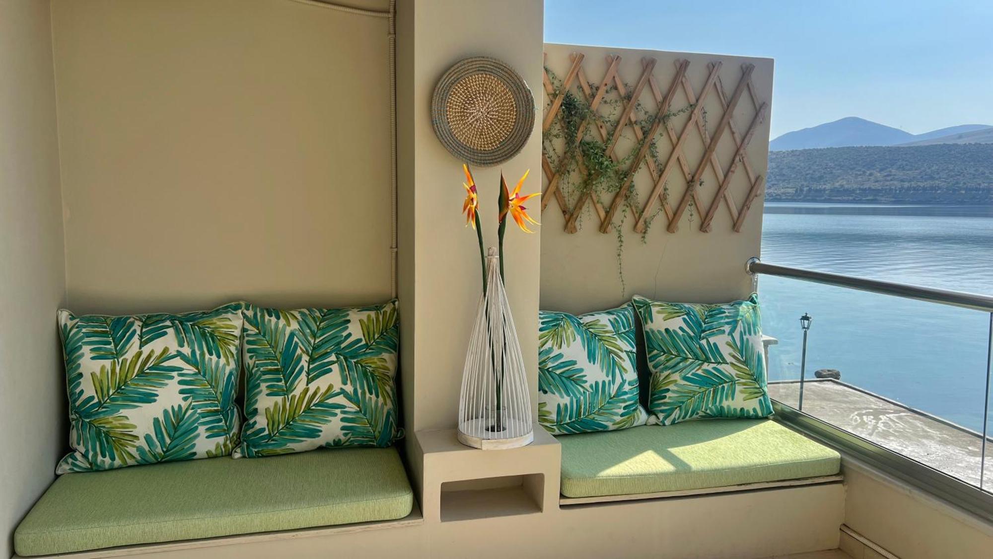 Beach House In Itea-Delphi Exterior foto