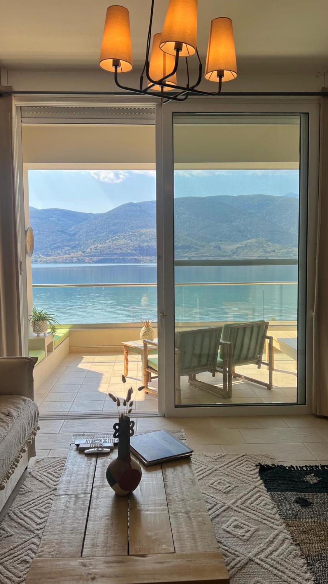 Beach House In Itea-Delphi Exterior foto