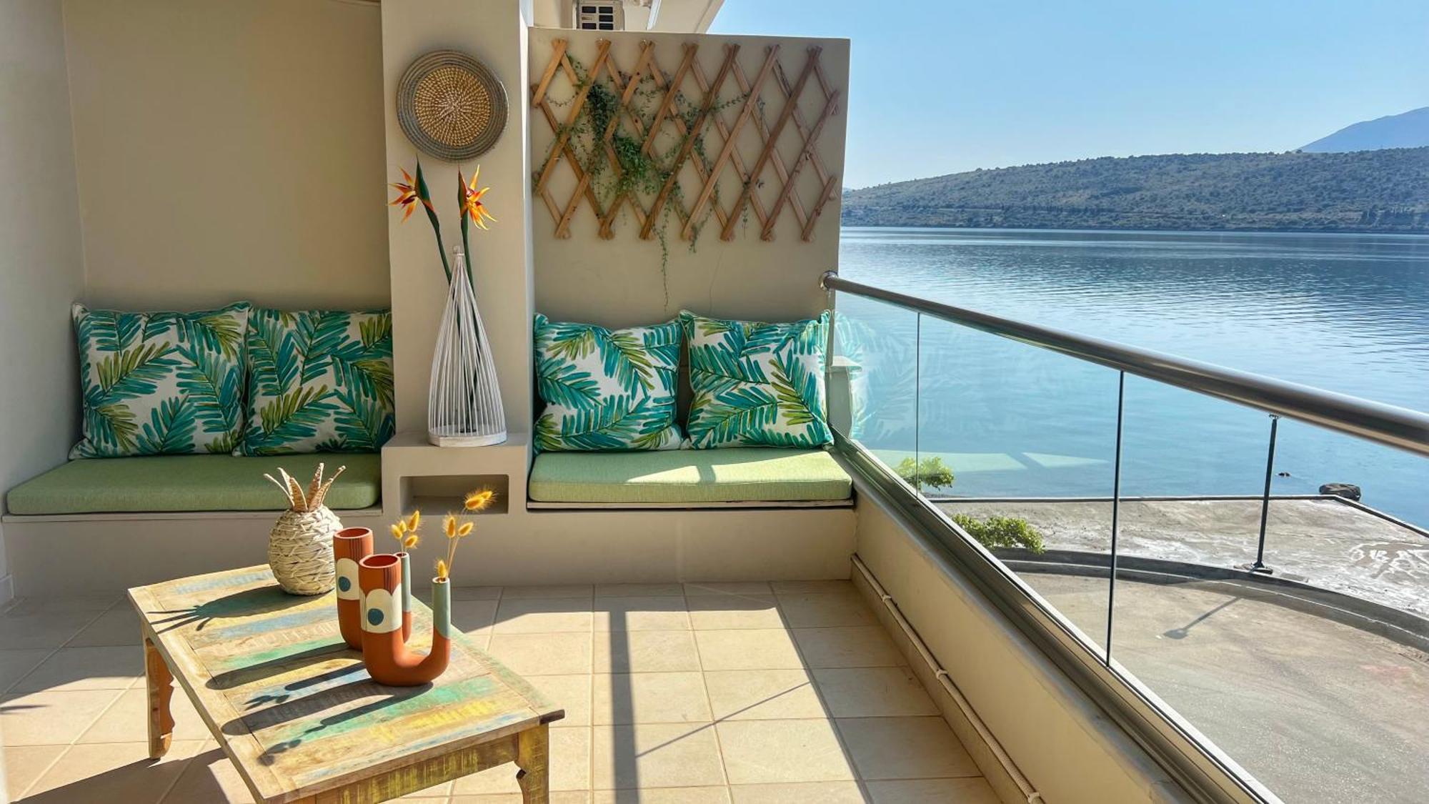 Beach House In Itea-Delphi Exterior foto